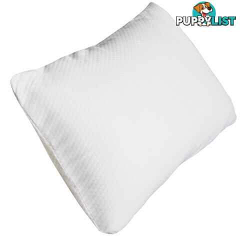 Set of 2 Deluxe Shredded Memory Foam Pillows