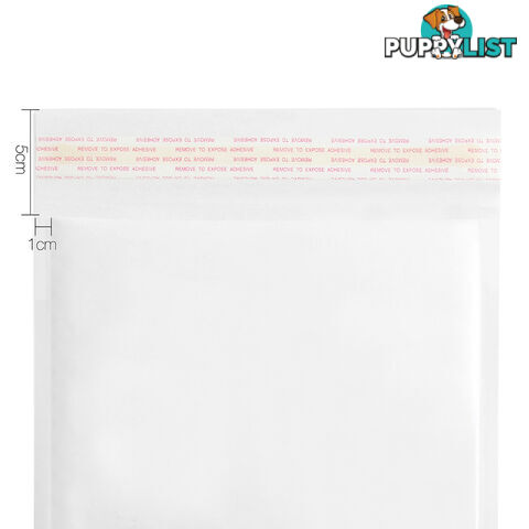 Set of 100 Bubble Padded Mailer Bag - 160mm x 230mm