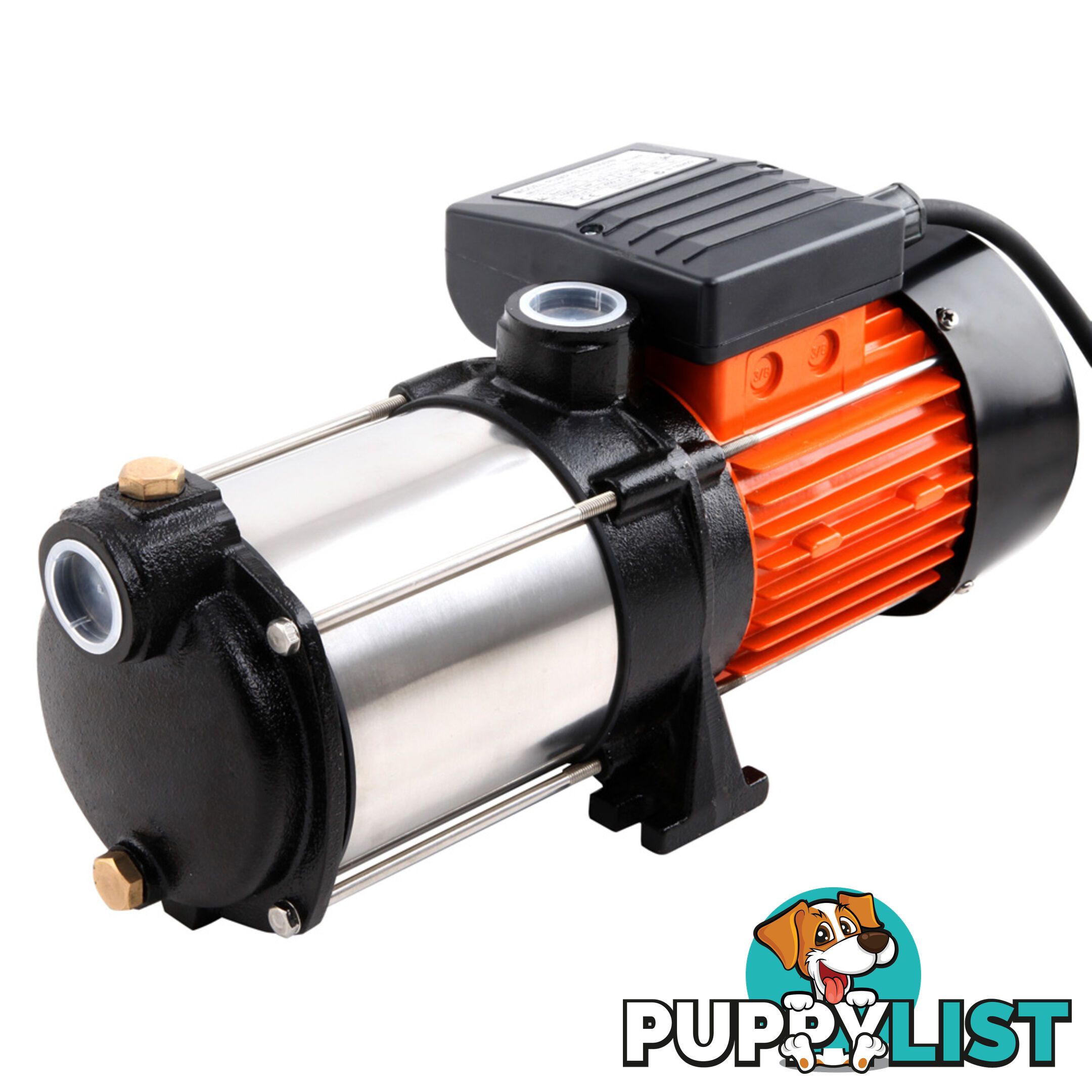 Multi Stage High Pressure Self Priming Water Pump 1000W 6600L/H