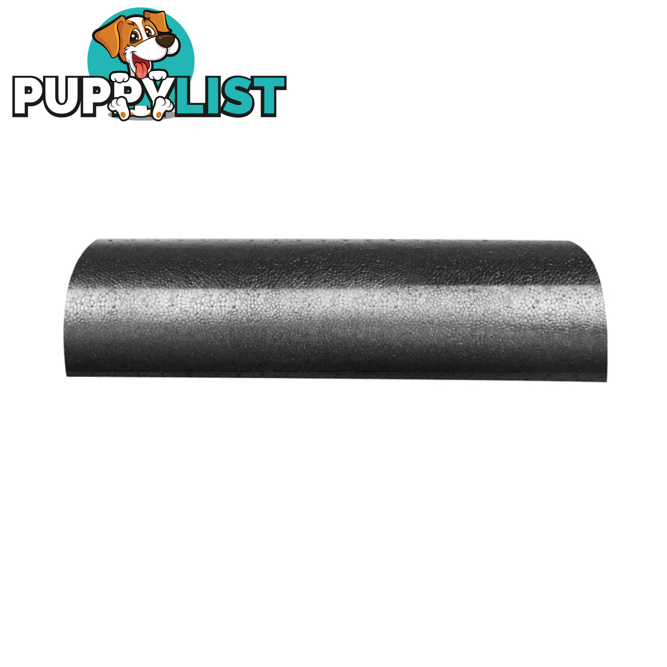 Yoga Gym Pilates EPP Stick Foam Roller Black 30 x 15cm