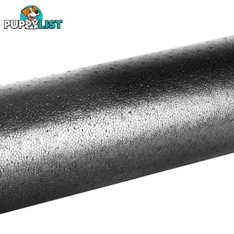 Yoga Gym Pilates EPP Stick Foam Roller Black 30 x 15cm