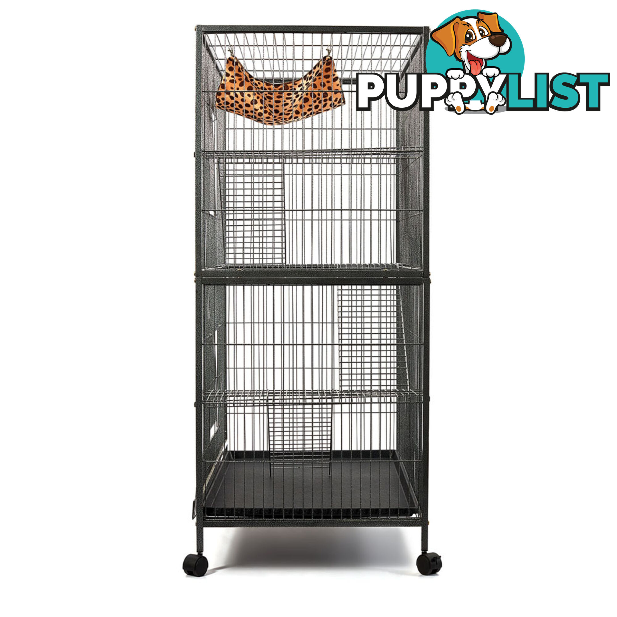 3 Level Cat Ferret Hamster Rat Bird Cage Aviary