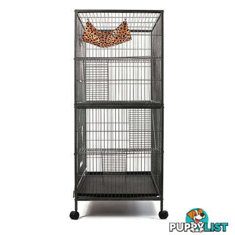 3 Level Cat Ferret Hamster Rat Bird Cage Aviary