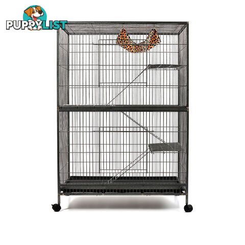 3 Level Cat Ferret Hamster Rat Bird Cage Aviary