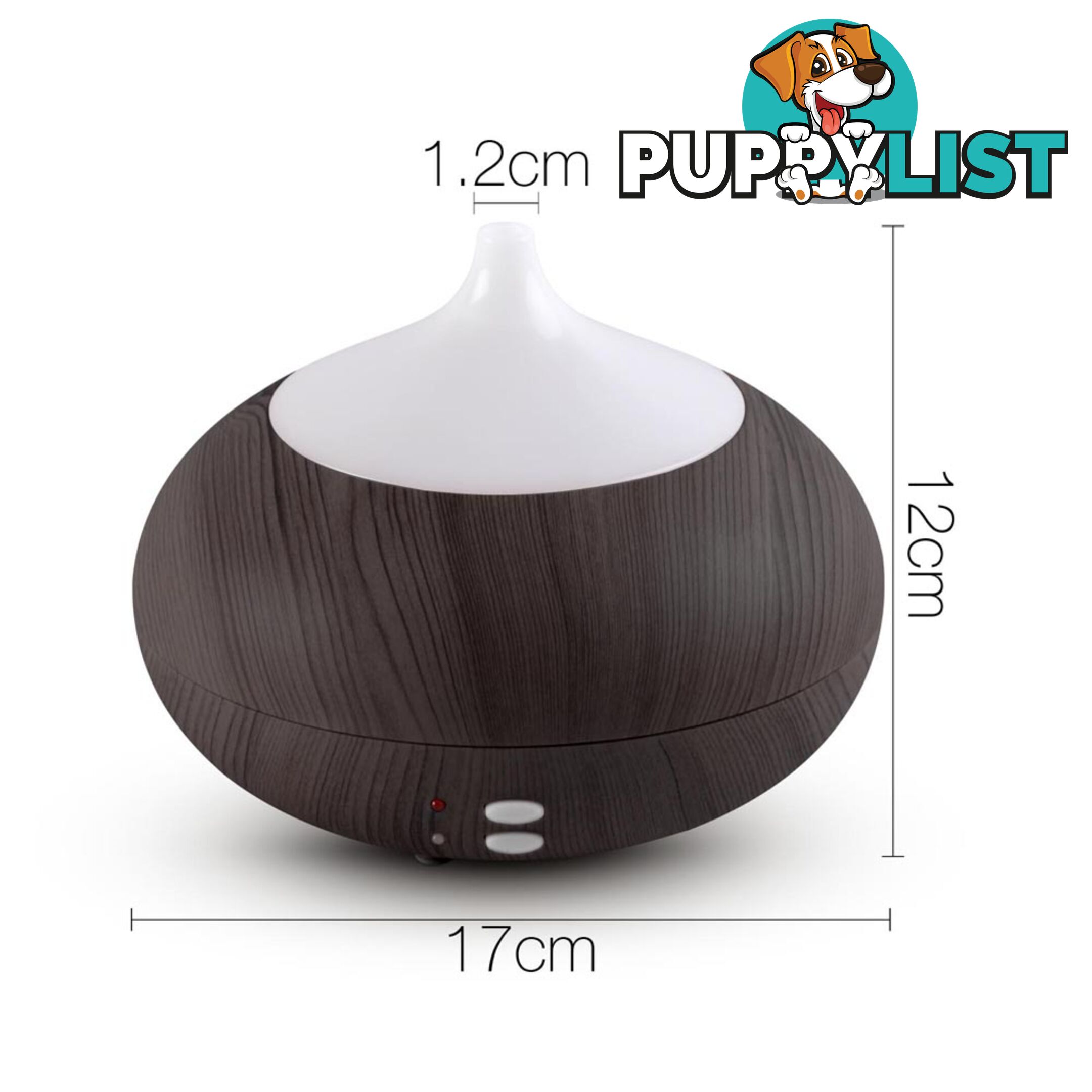 300ml 4-in-1 Aroma Diffuser Dark Wood