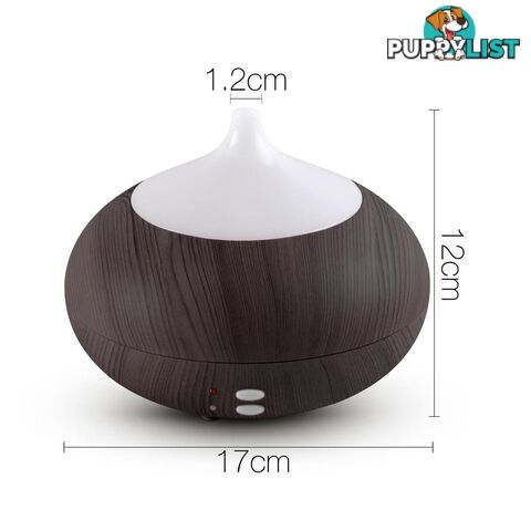 300ml 4-in-1 Aroma Diffuser Dark Wood