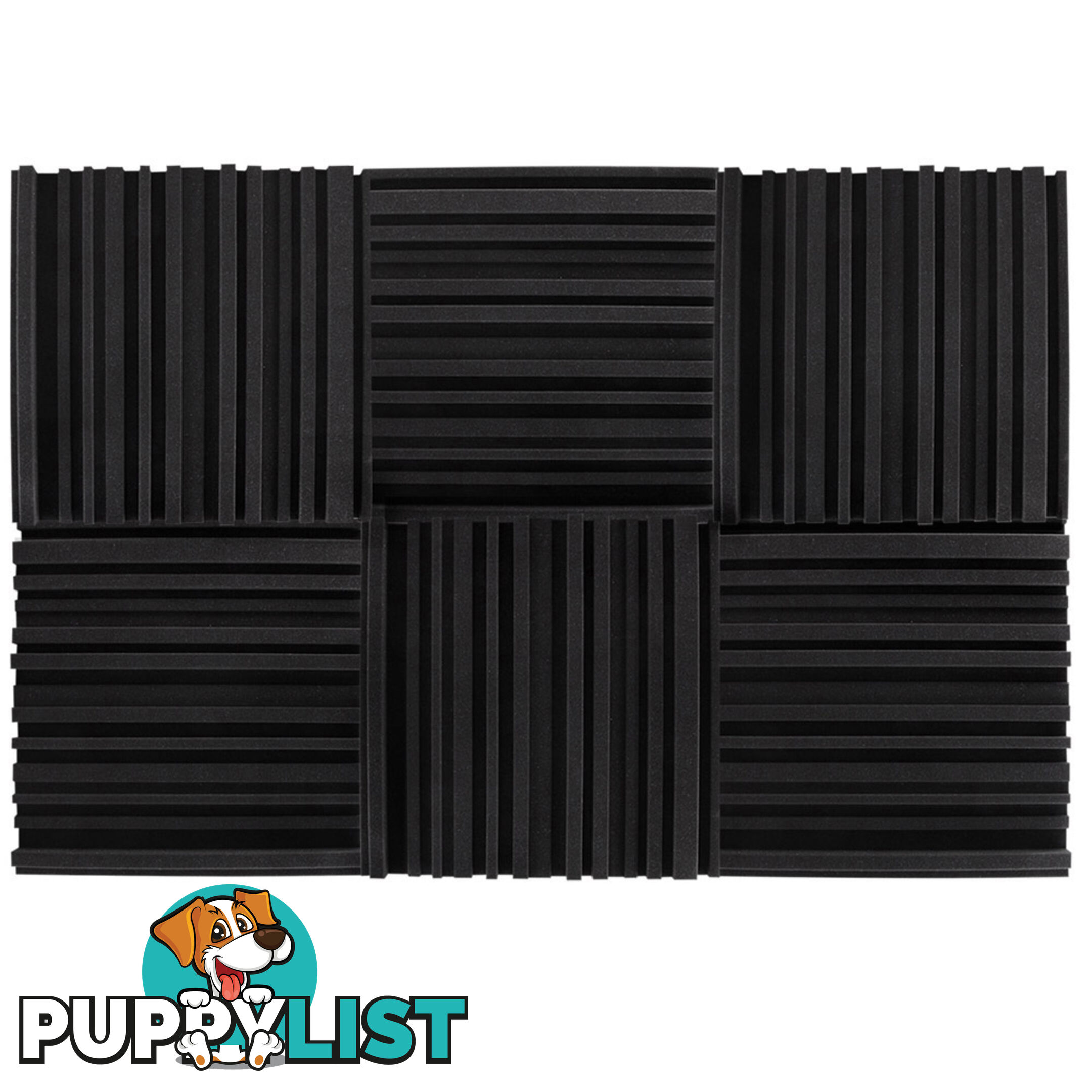 Metro 50 x 50cm Acoustic Foam Panels