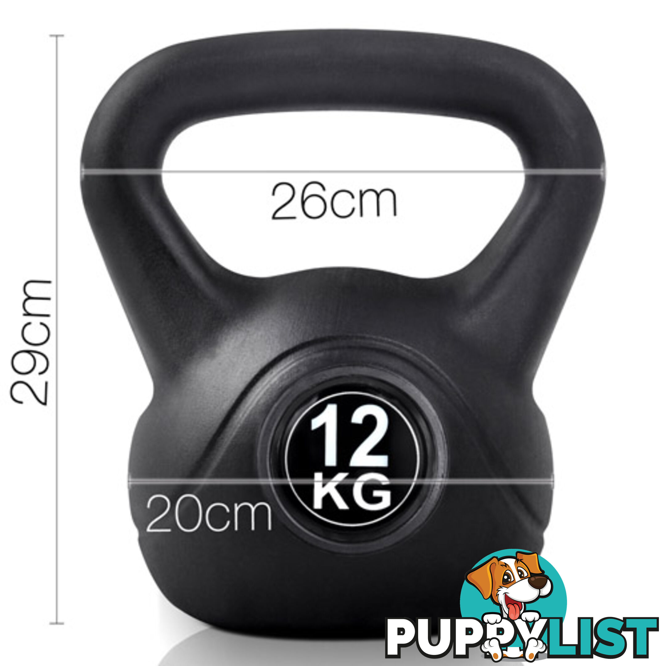 Kettlebells Fitness Exercise Kit 12kg