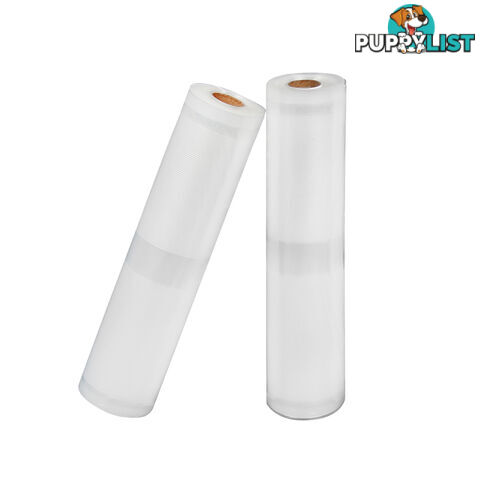 Set of 10 Vacuum Food Sealer Storage Rolls 6m x 22cm