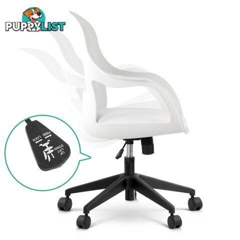 Modern Office Desk Chair  - White