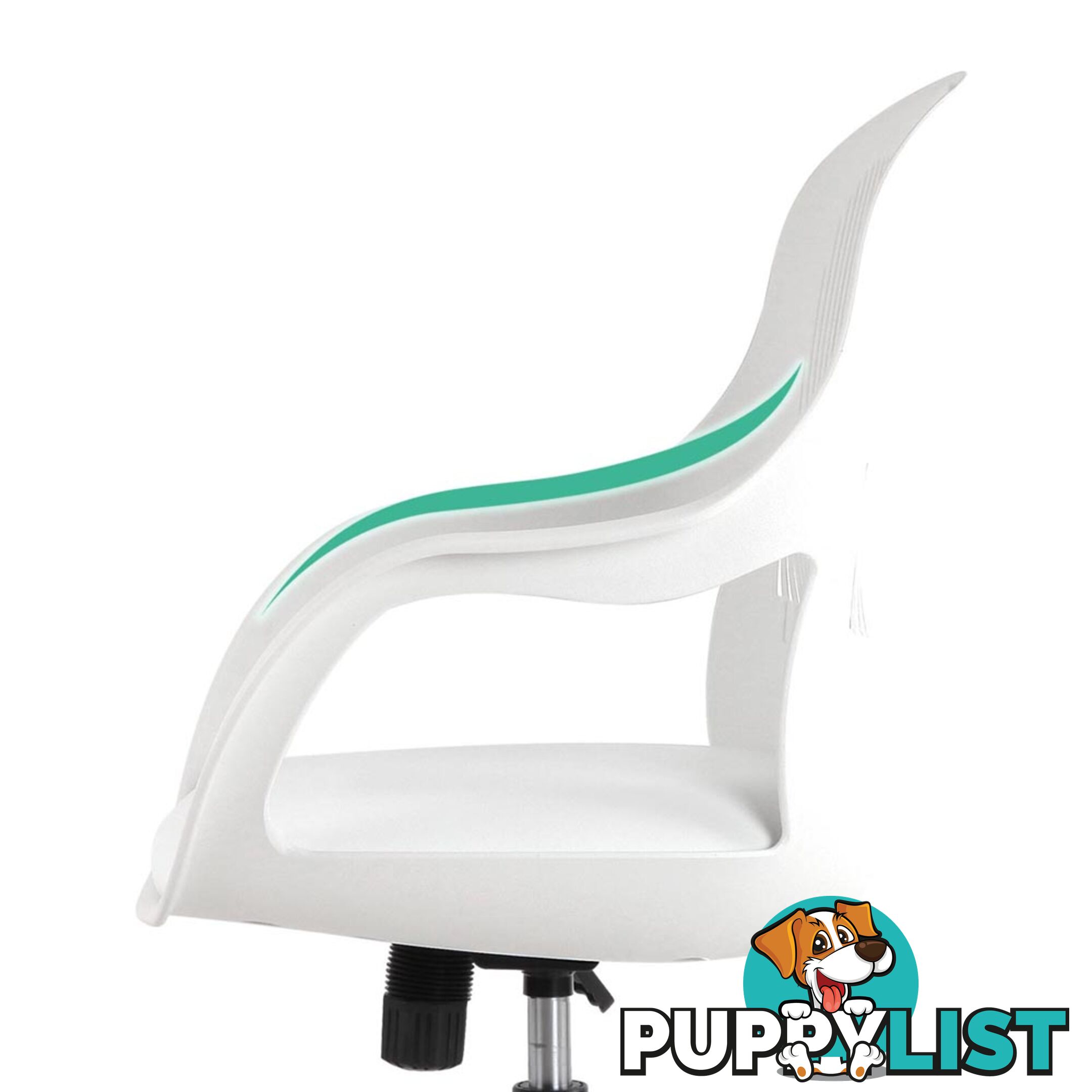 Modern Office Desk Chair  - White