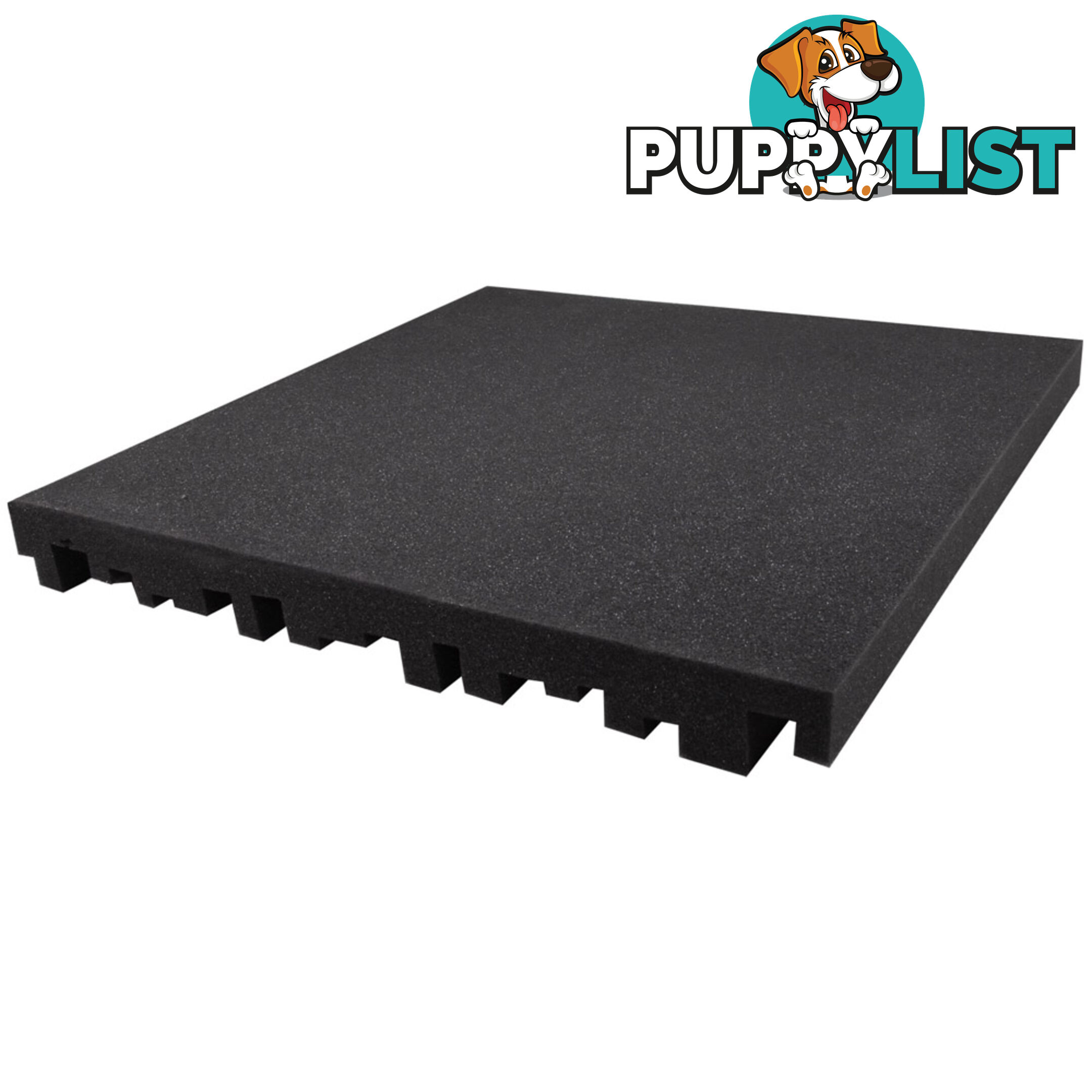 Set of 10 Studio Acoustic Foam Black