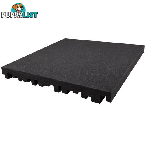 Set of 10 Studio Acoustic Foam Black