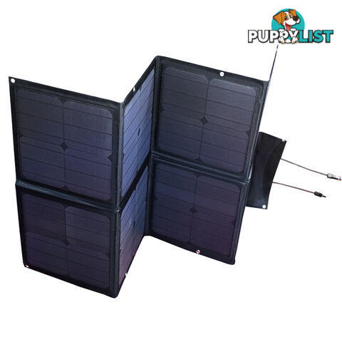 12V 120W Black Silicon Solar Panel Foldable Generator Power Mono Charging Kit