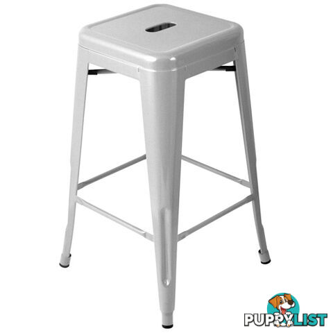 Set of 4 Replica Tolix Kitchen Bar Stool 66cm Metal