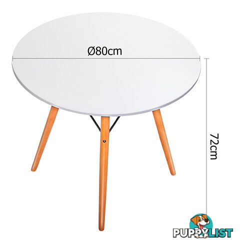 Replica Eames DSW Eiffel Dining Table White