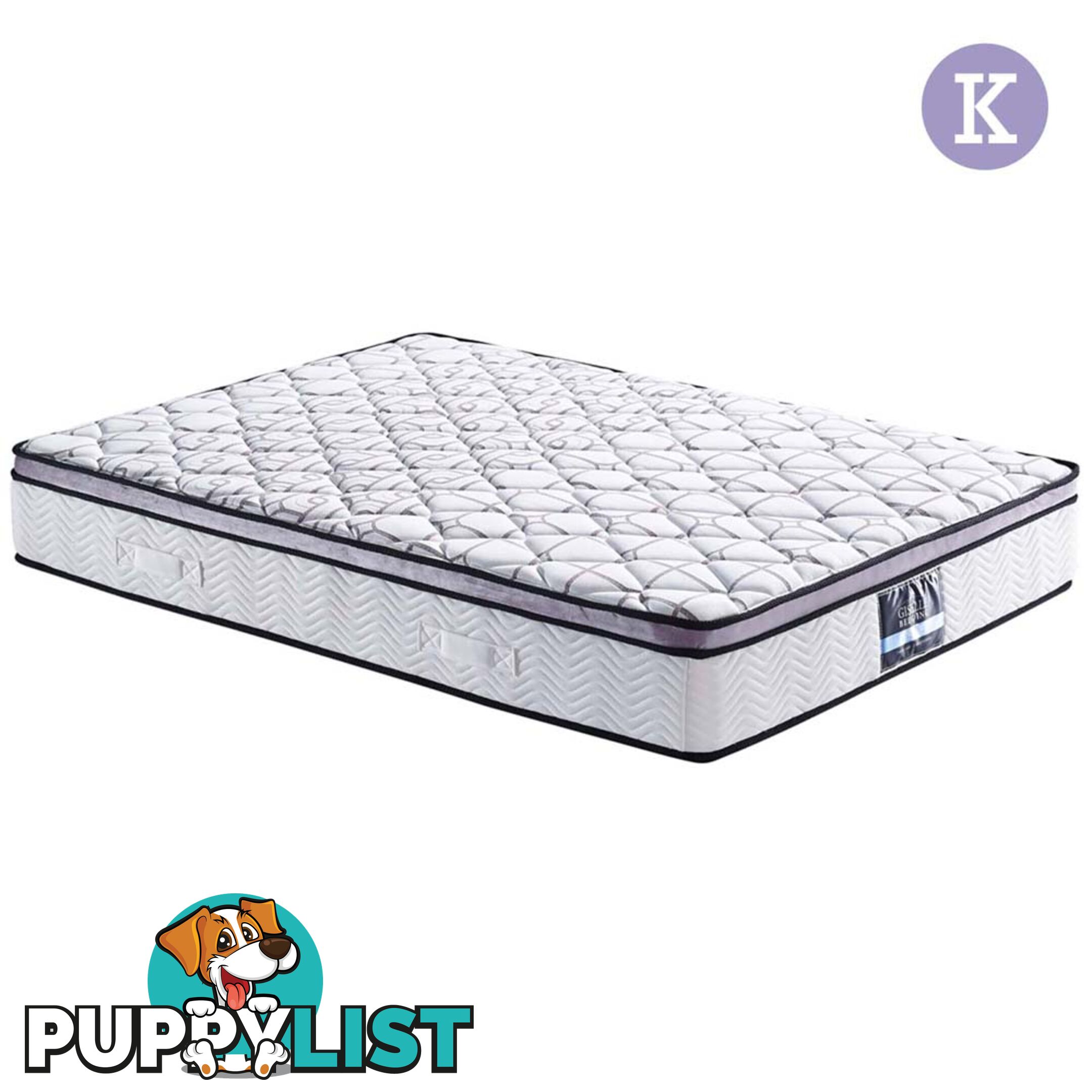 Cool Gel Memory Foam Euro Top Pocket Spring Mattress King