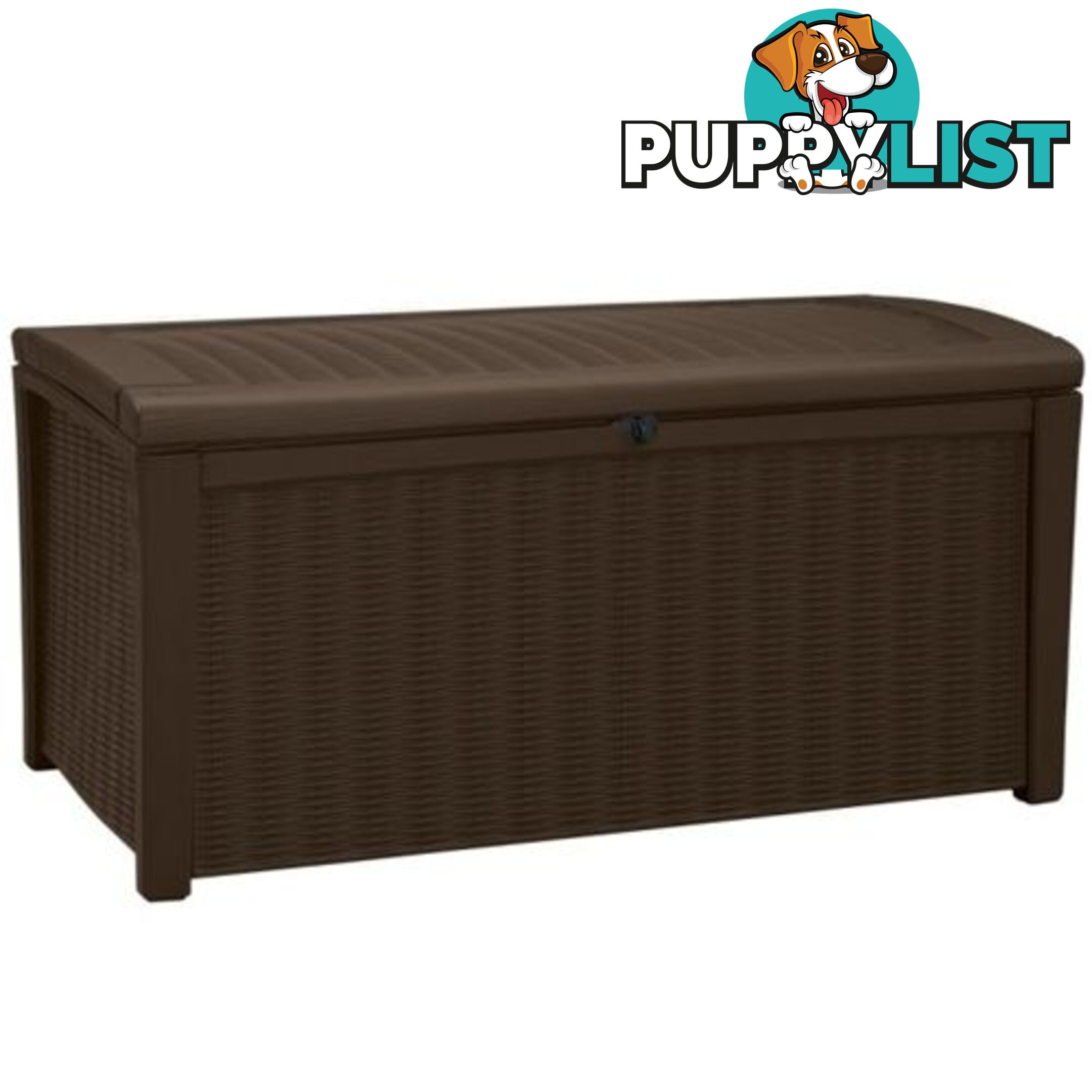 Keter Borneo Outdoor Garden Storage Box Brown