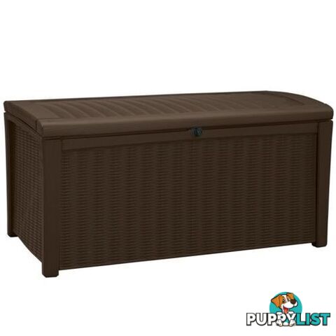 Keter Borneo Outdoor Garden Storage Box Brown