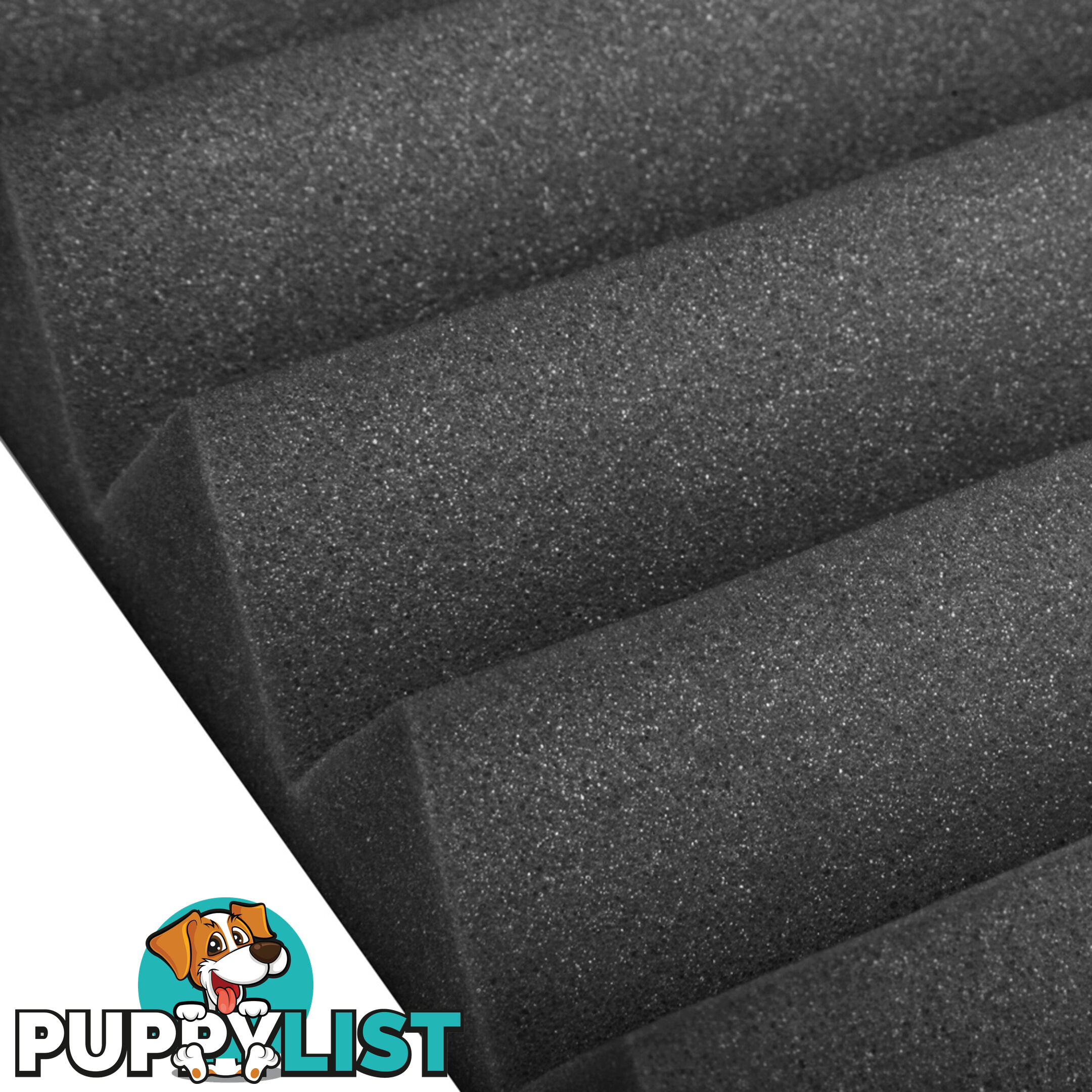 Set of 20 Studio Wedge Acoustic Foam Charcoal 30 x 30cm