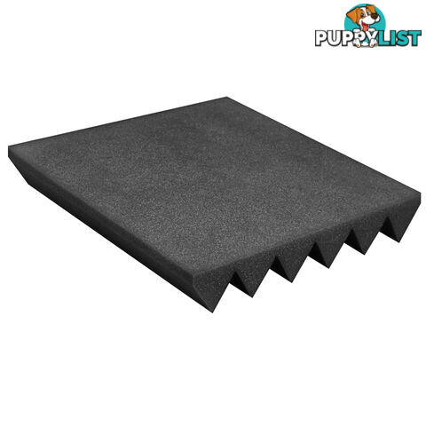 Set of 20 Studio Wedge Acoustic Foam Charcoal 30 x 30cm