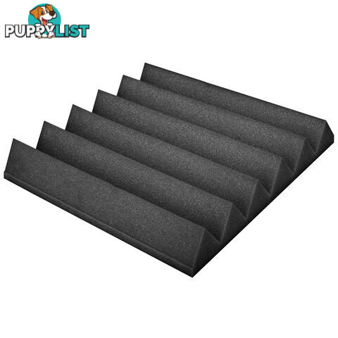 Set of 20 Studio Wedge Acoustic Foam Charcoal 30 x 30cm