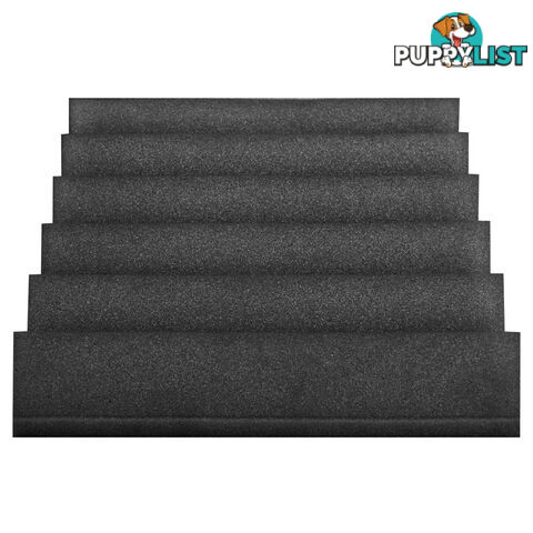 Set of 20 Studio Wedge Acoustic Foam Charcoal 30 x 30cm