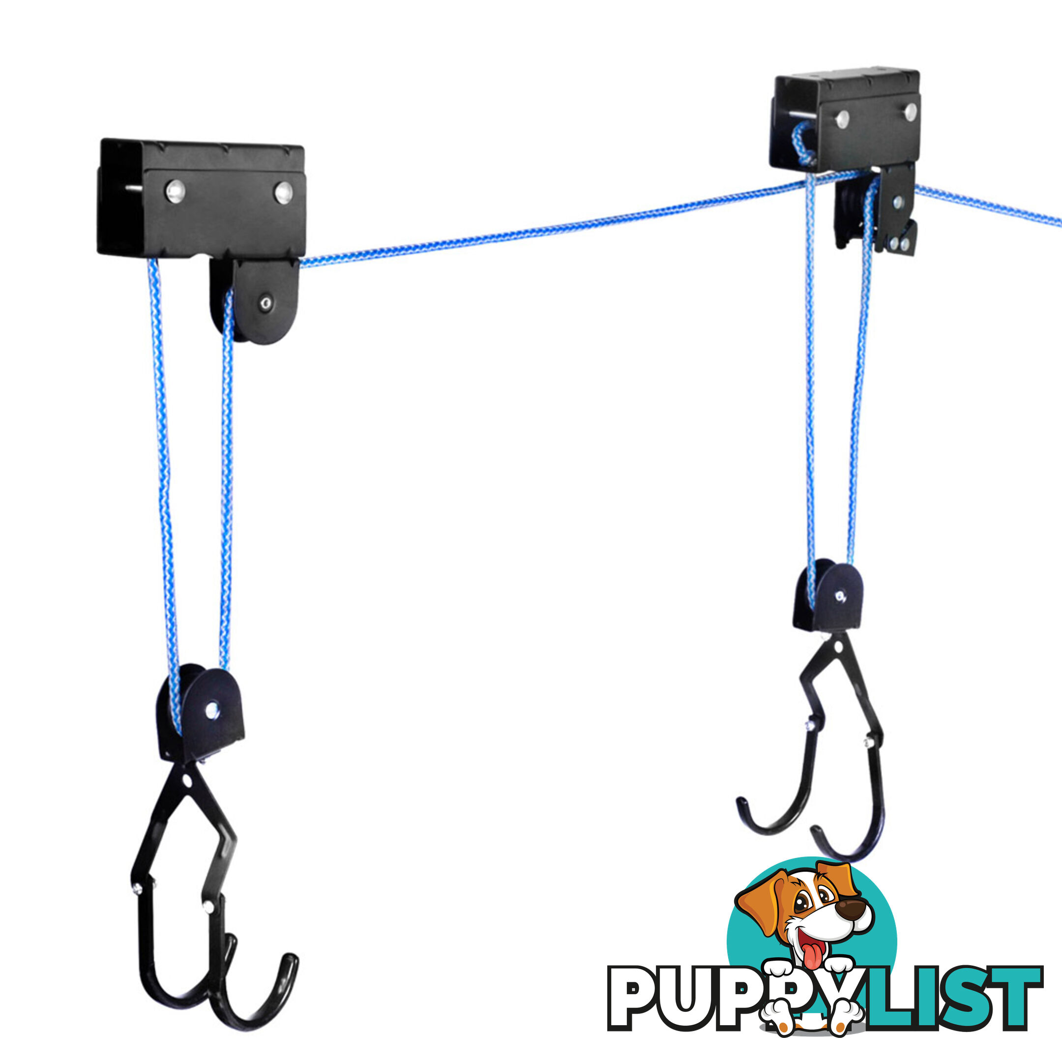 2 x Kayak Hoist Ceiling Rack