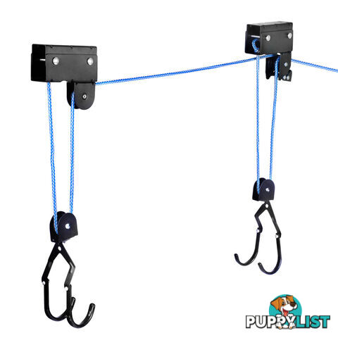 2 x Kayak Hoist Ceiling Rack