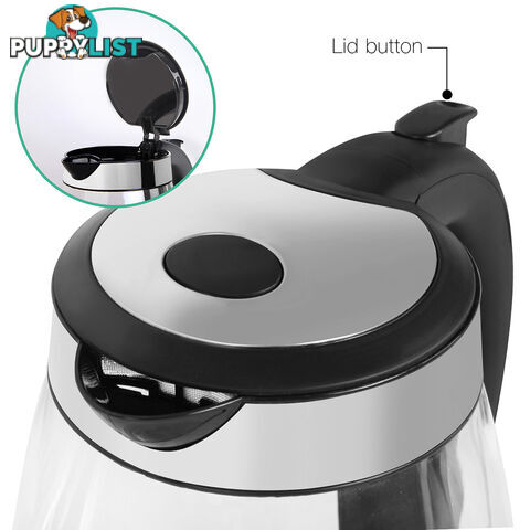 LED Cordless Glass Kettle _ÑÐ 1.7L