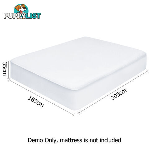 Waterproof Non-Woven Mattress Protector - King