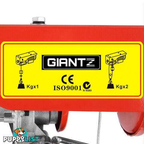 125/250kg 510 W Electric Hoist Winch