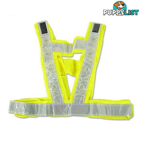 Solar Powered LED Vest