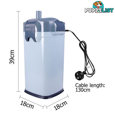 1200LPH Aquarium Fish Tank External Canister Filter