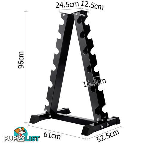 Vertical Dumbbell Storage Rack 6 Pairs