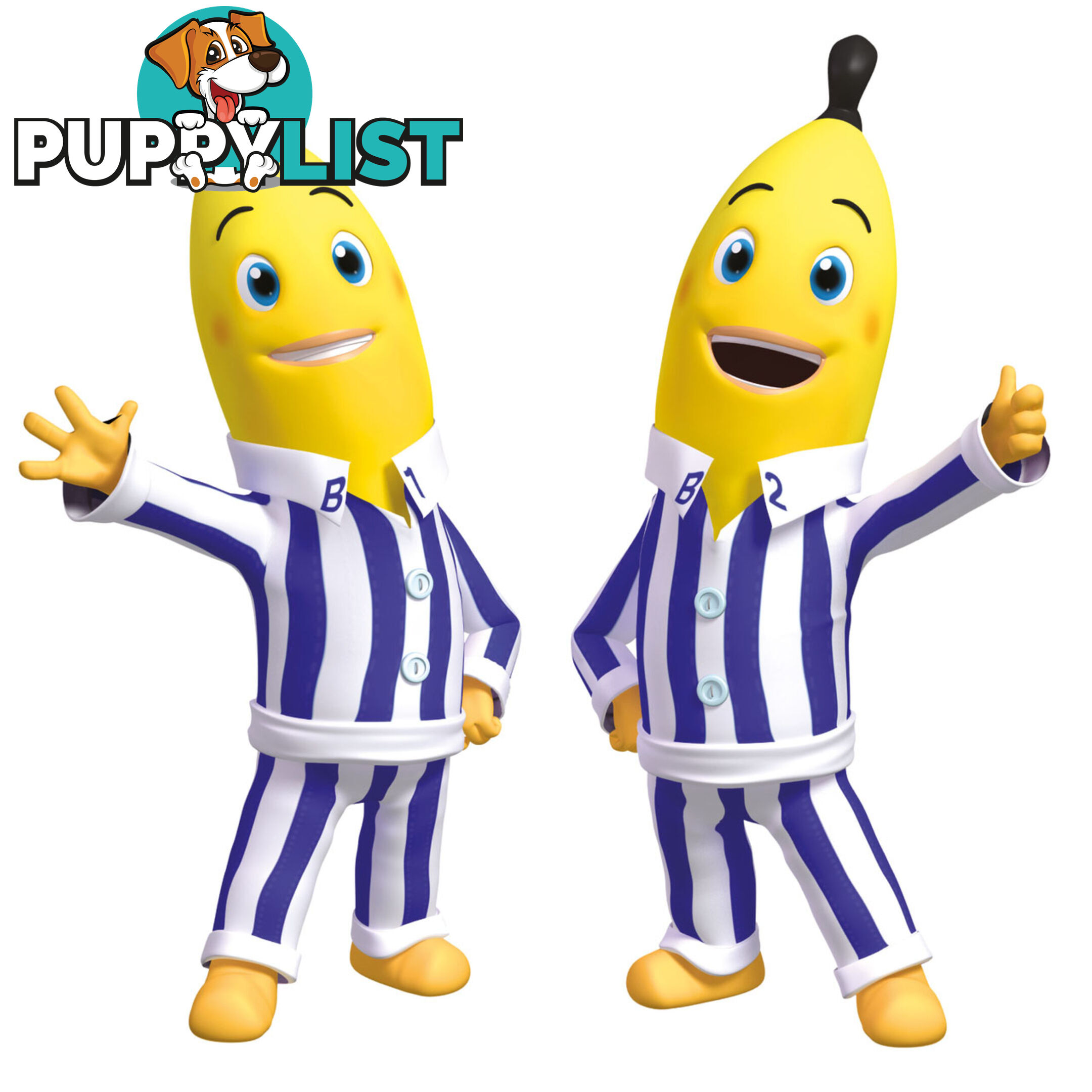 Bananas in Pyjamas Wall Stickers - Totally Movable