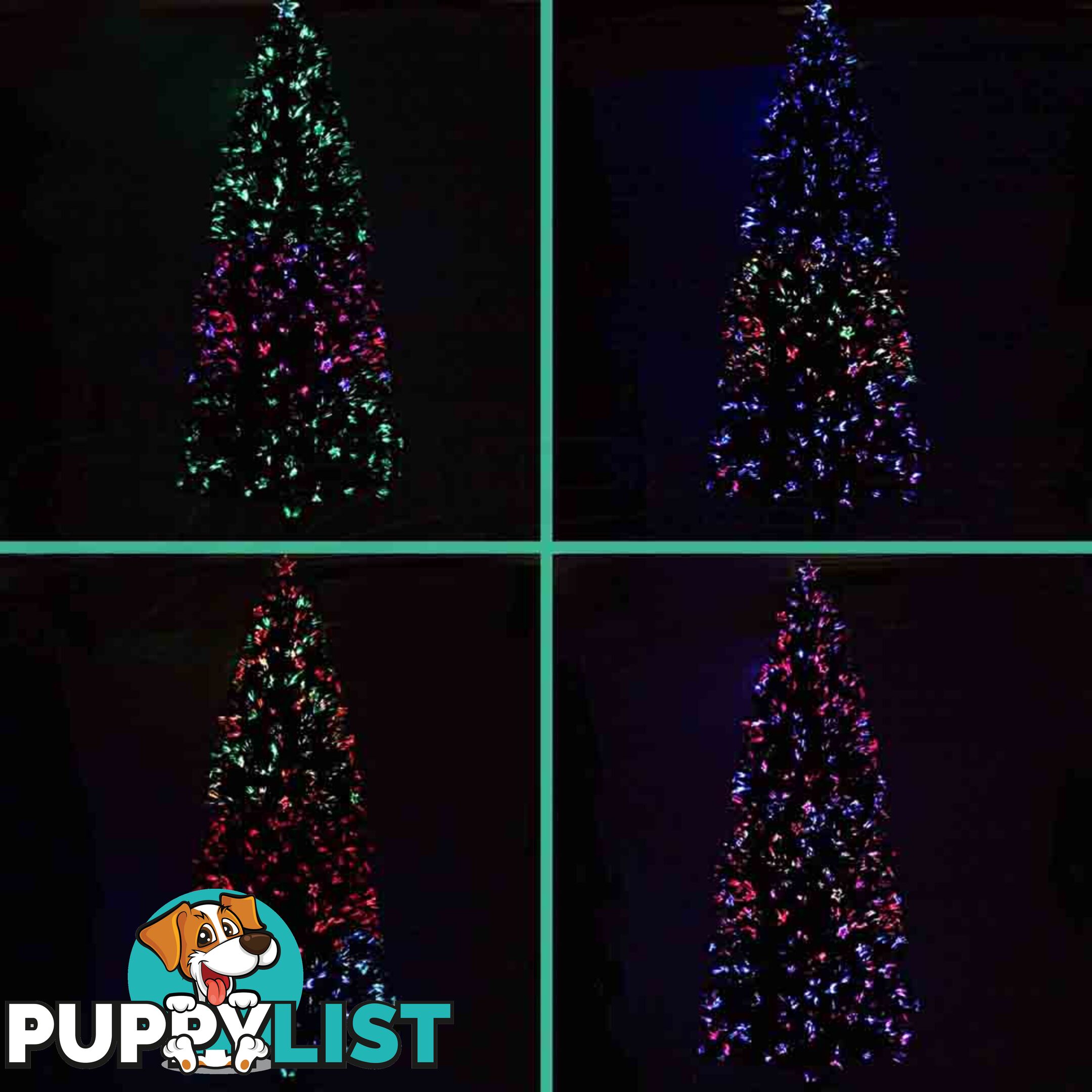 LED Christmas Tree 210CM Green