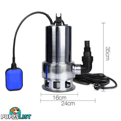 1500W Submersible Water Pump Universal Fitting