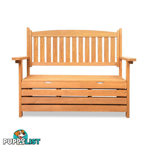 Wooden Outdoor Storage Bench