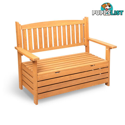 Wooden Outdoor Storage Bench