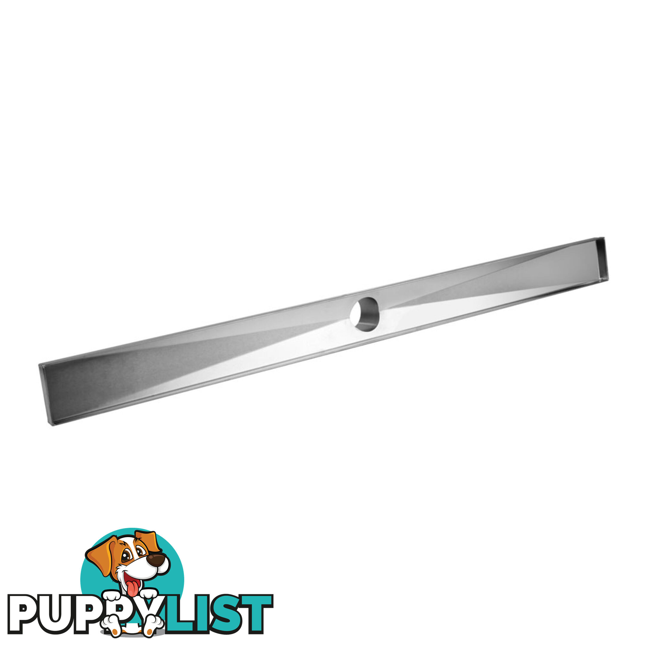 Wave Line Stainless Steel Shower Grate Drain Floor Bathroom 900mm