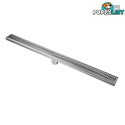 Wave Line Stainless Steel Shower Grate Drain Floor Bathroom 900mm