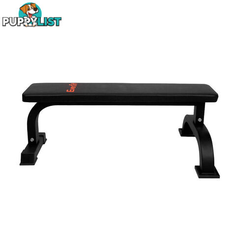 Fitness Flat Weight Bench Black