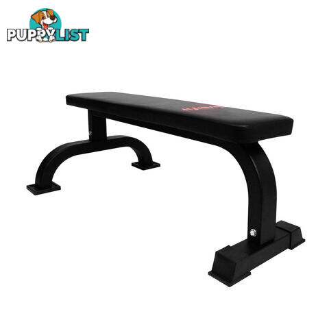 Fitness Flat Weight Bench Black