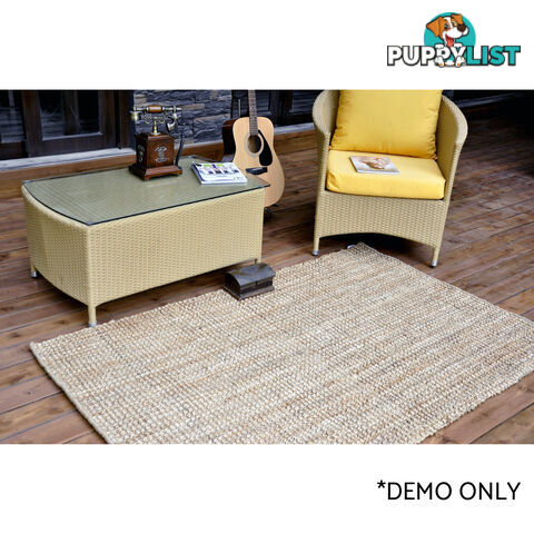 Boculle Thick Jute Rug Natural Jute 190x290cm