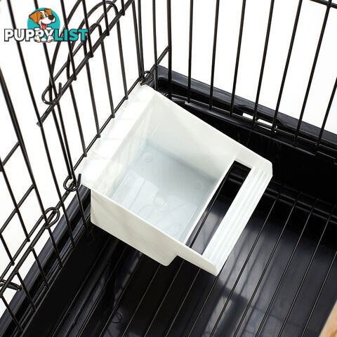 Pet Bird Cage Black Medium - 68CM