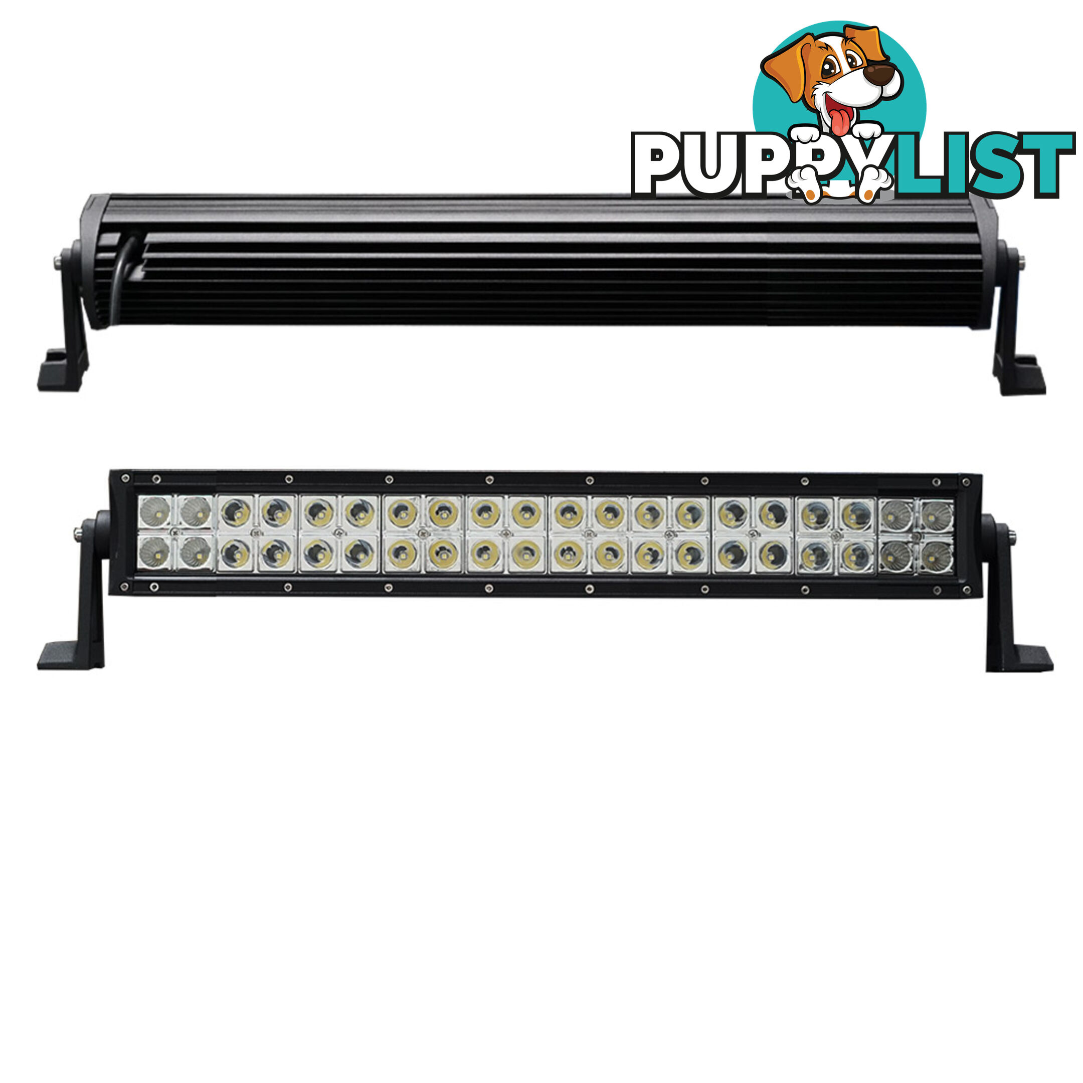 24inch 200W LED Light Bar Spot Flood Combo Offroad Work Driving Philips Lumileds