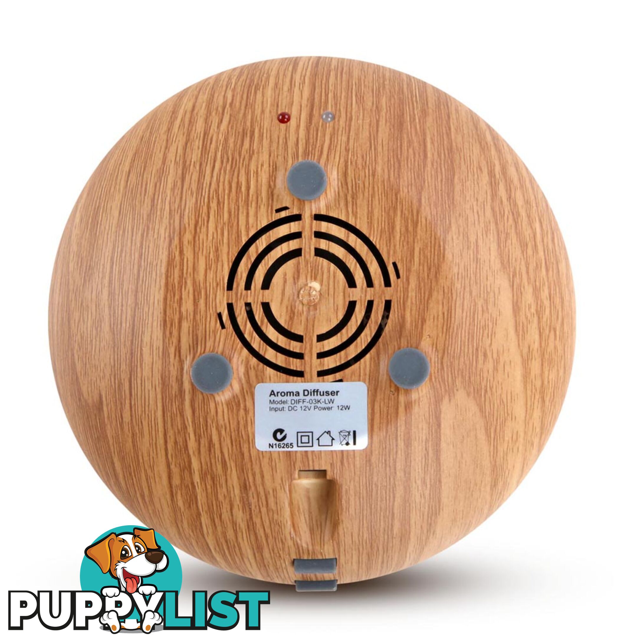 160ml 4-in-1 Aroma Diffuser Light Wood