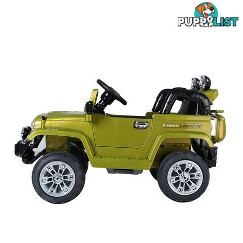 Kids Ride on Car w/ Remote Control Green