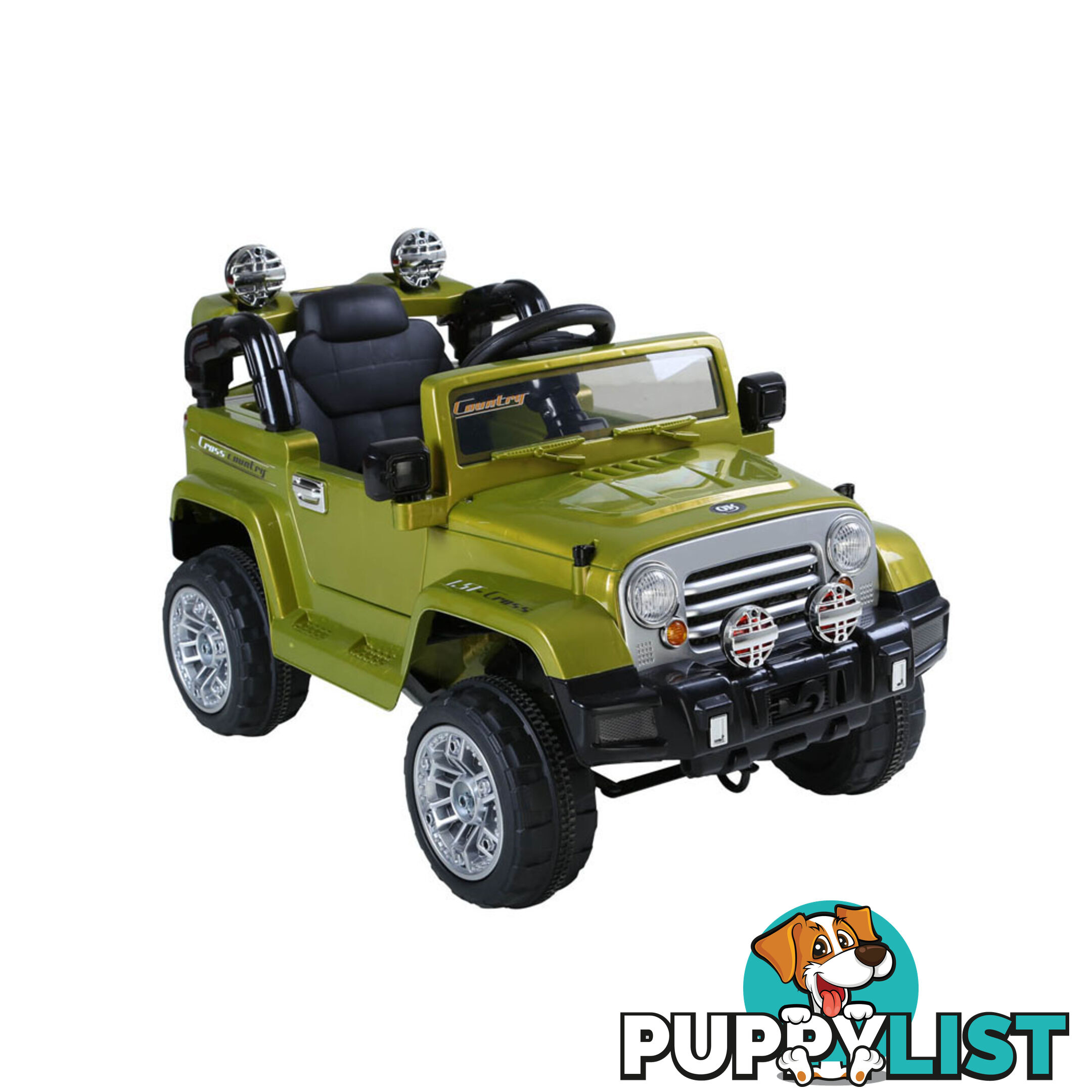 Kids Ride on Car w/ Remote Control Green